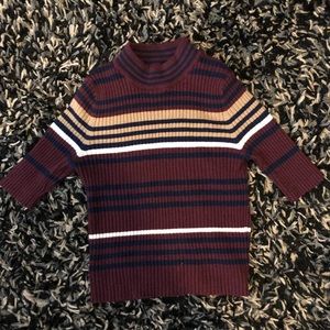 Strip crop top